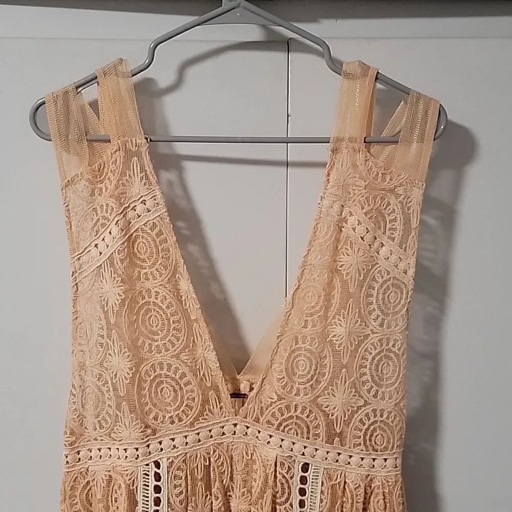 Free People Shine On Midi Dress